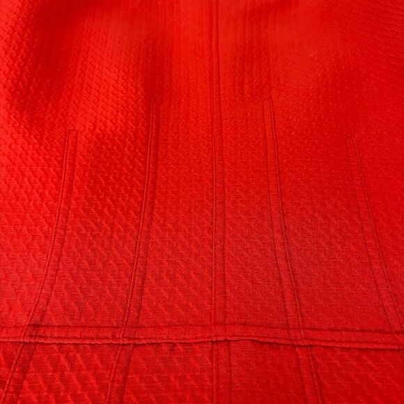 Armani Collectioni jacket, EUC, lined, body con Italian Sz 50, red, authentic - Picture 5 of 16
